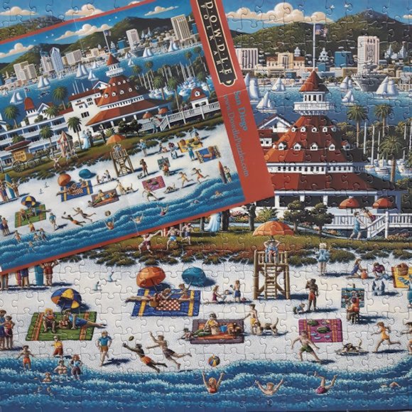 DOWDLE San Diego 500 🧩 Puzzle - Picture 7 of 7